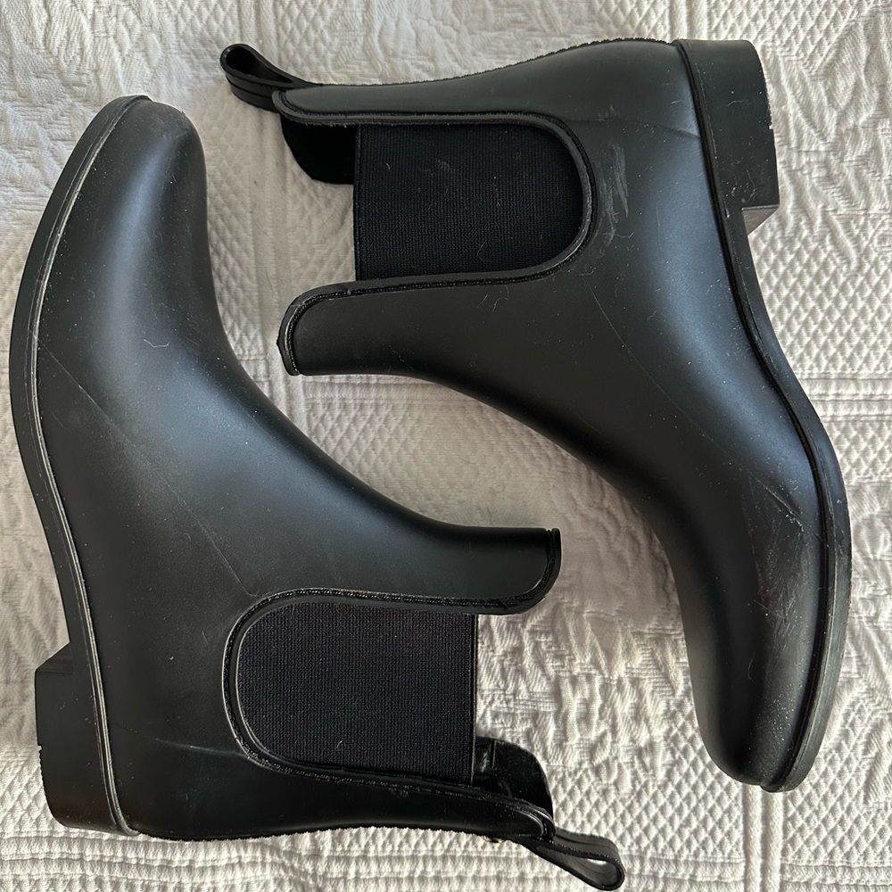 Sam Edelman Black Winter Chelsea Boots